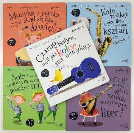 książki dla dzieci z muzyką w tle 