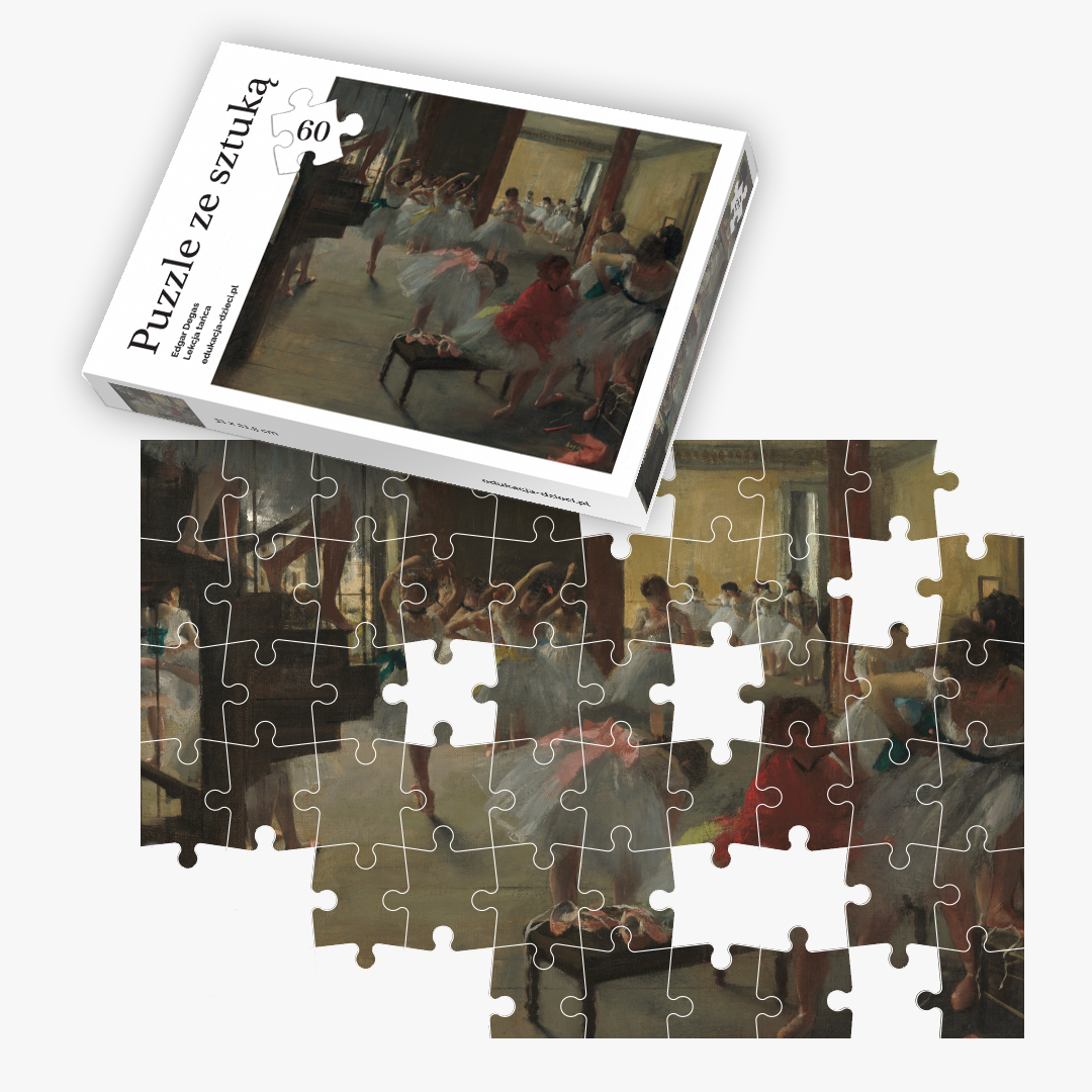 puzzle ze sztukÄ… lekcja taÅ„ca